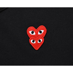 Camiseta Play Comme Des Garçons Black