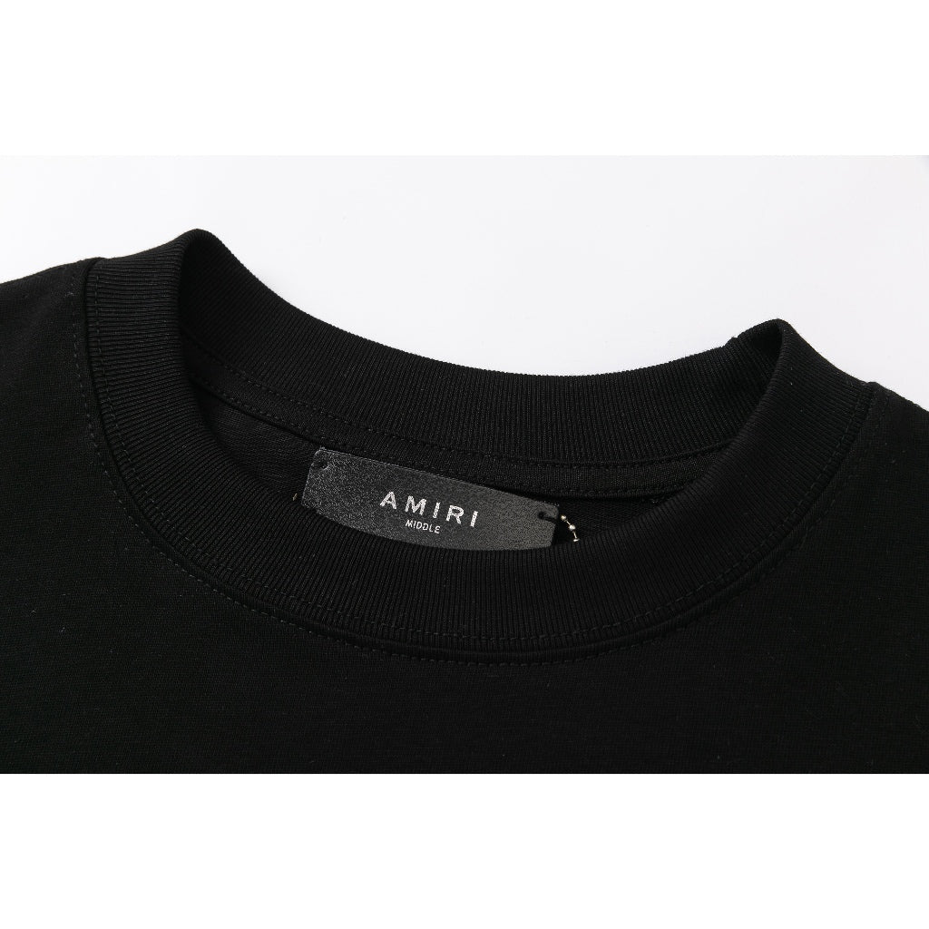 Tricou Amiri Logo Printed Crewneck