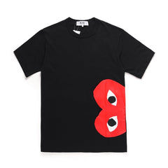 Camiseta Play Comme Des Garçons Black