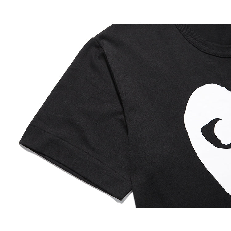 Camiseta Play Comme Des Garçons Black