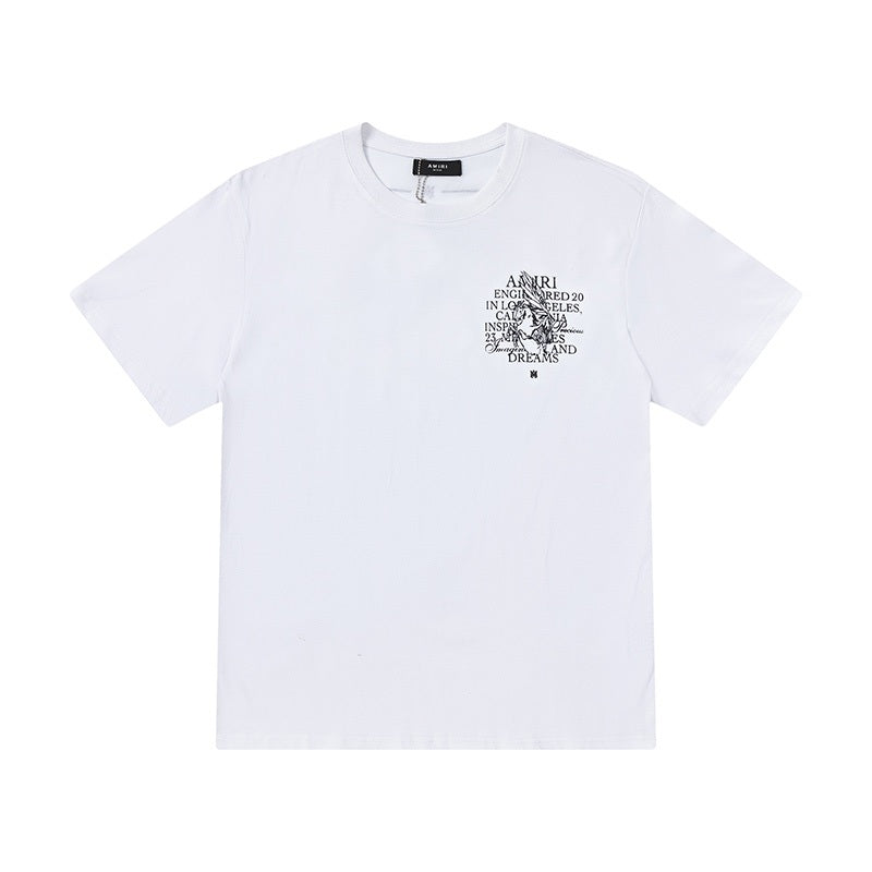 Camiseta Amiri Precious Memories Logobrand Tee Black