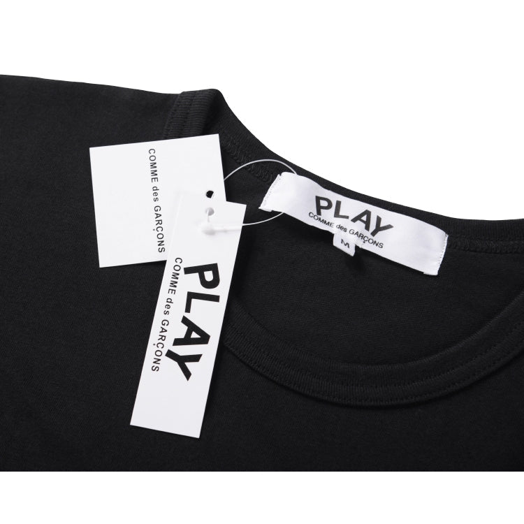 Camiseta Play Comme Des Garçons Black