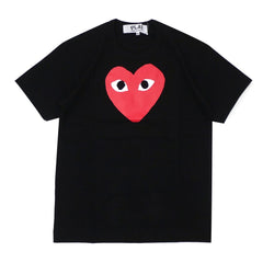 Camiseta Play Comme dos Garçons Black