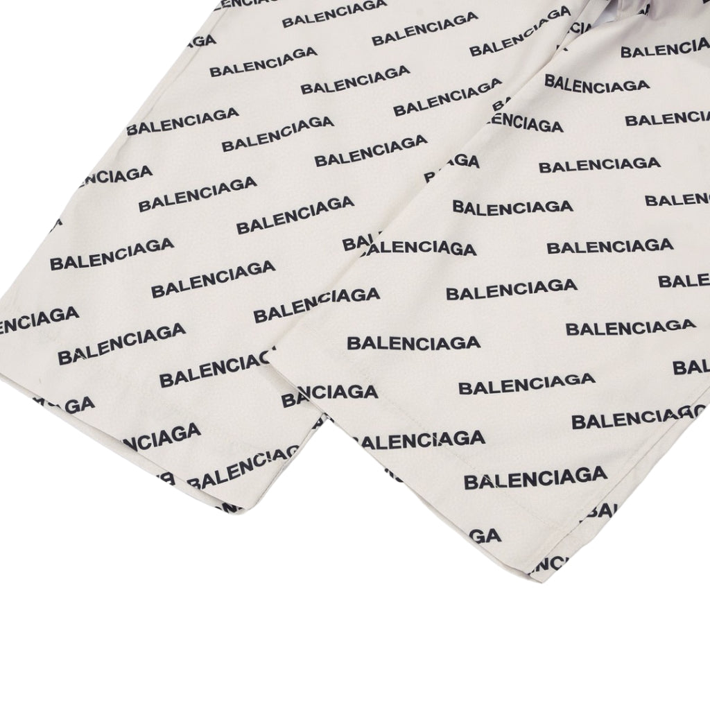 Pantaloni Balenciaga Moletom Logobrand Bej