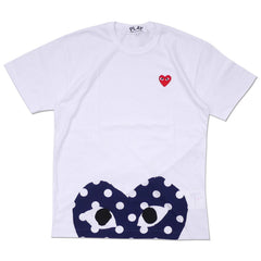 Camiseta Play Comme Des Garçons White