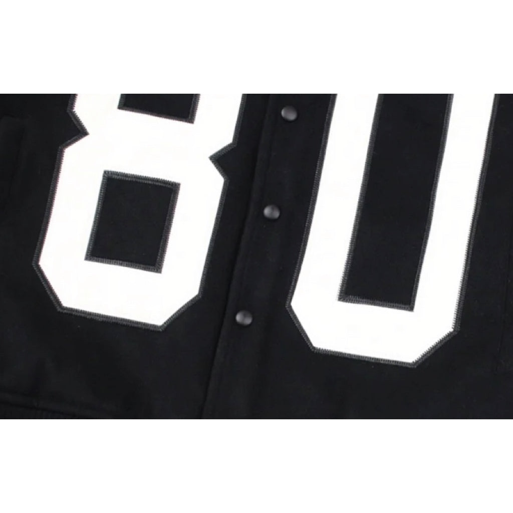 Bluză Colegial Stussy Number Negru