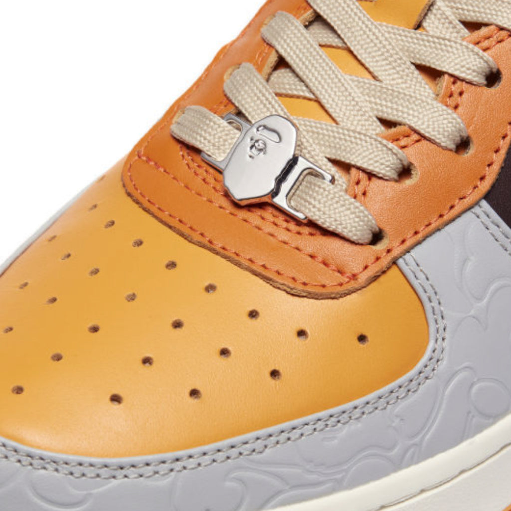 Tênis A Bathing Ape BAPE Sneaker Laranja