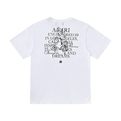 Camiseta Amiri Precious Memories Logobrand Tee