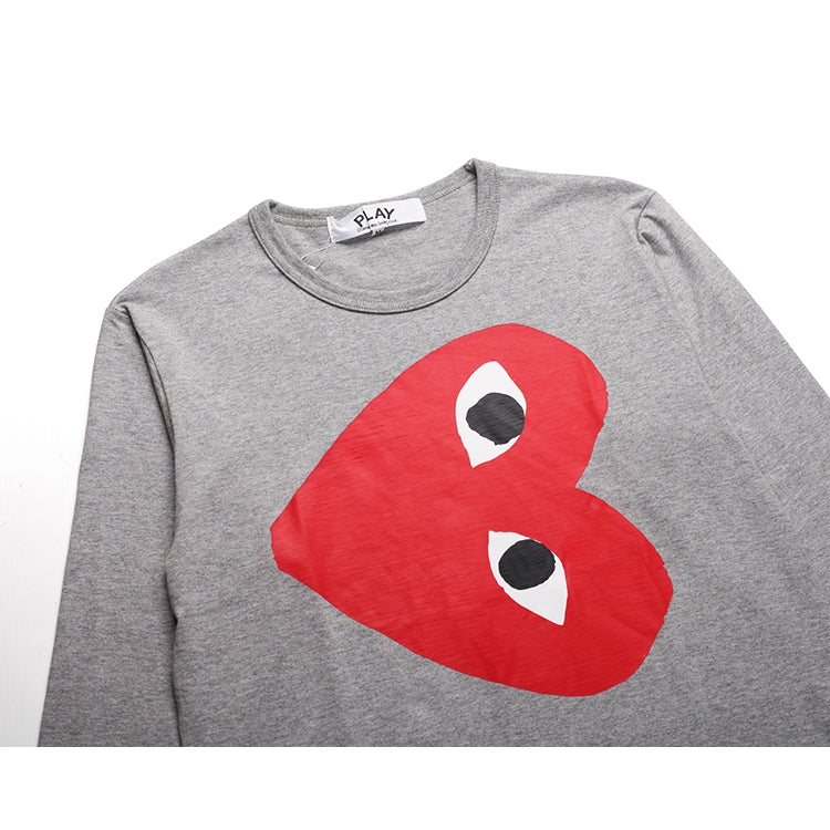 Camiseta Play Comme Des Garçons Mangalonga Gray