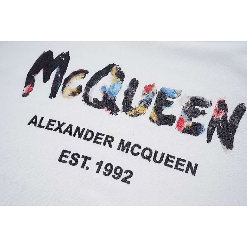 Bluză Alexander McQueen Moletom Logobrand