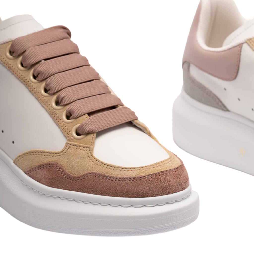 Tênis Alexander McQueen Casual Sneaker Rosé & White