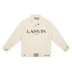 Jaqueta Lanvin Jeans Logobrand Painted