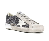 Pantofi Golden Goose Superstar Argintii cu glitter