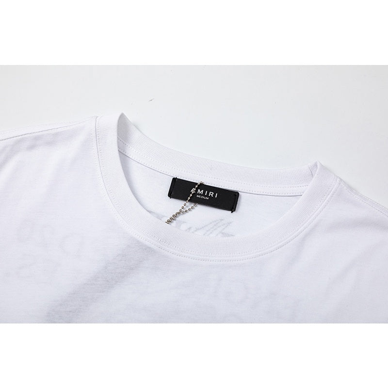 Camiseta Amiri Precious Memories Logobrand Tee