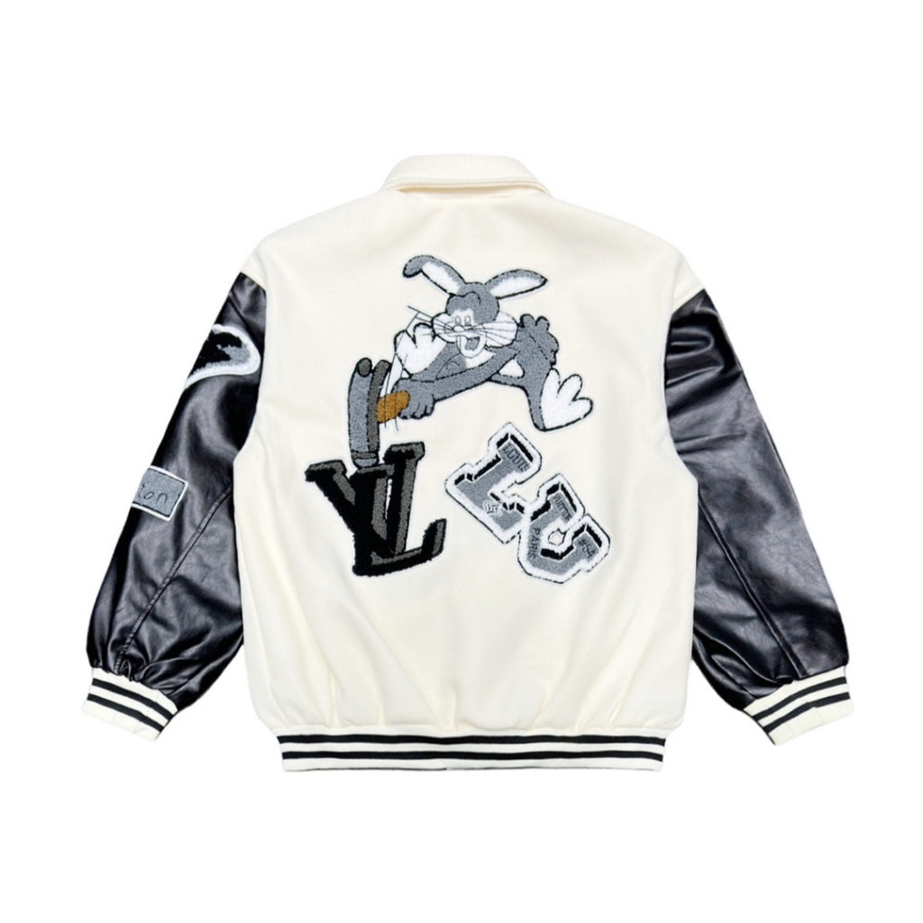 Jaqueta Colegial Louis Vuitton White Men's