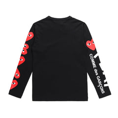 Camiseta Play Comme Des Garçons Mangalonga Black