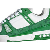 Pantofi Louis Vuitton Trainer Skater Sneaker Verde