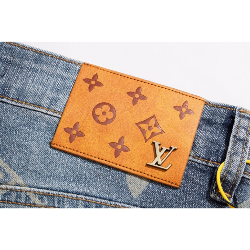 Blugi Louis Vuitton LV Albastru