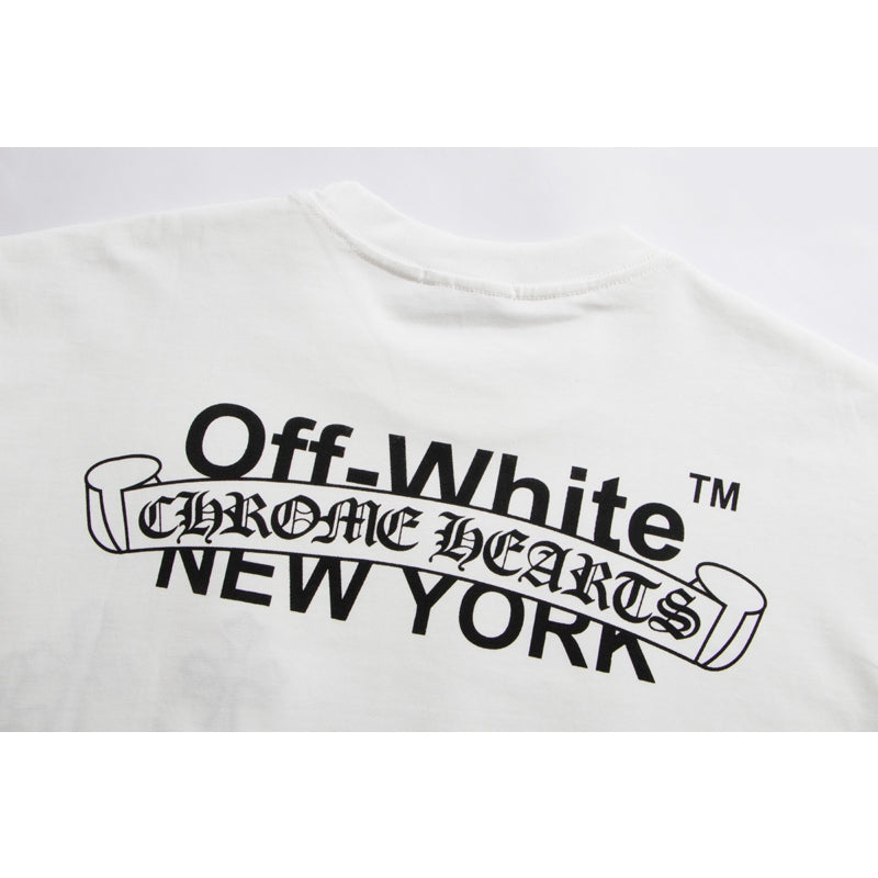 Camiseta Chrome Heart Vs Off-White