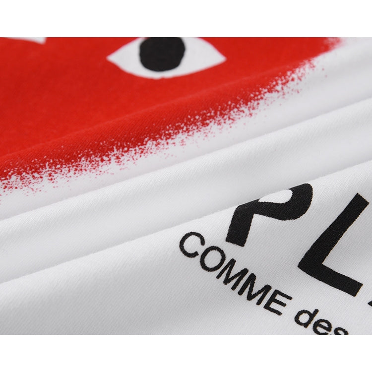 Camiseta Play Comme Des Garçons White