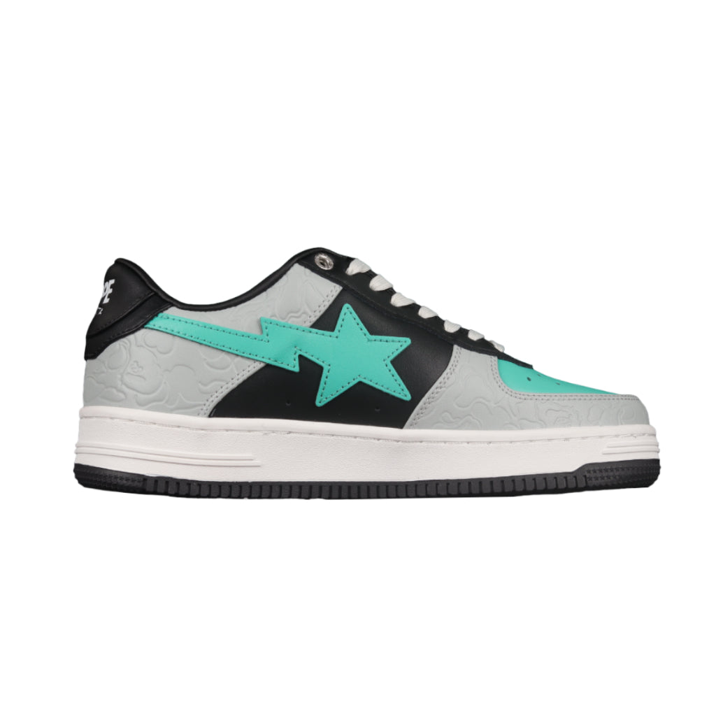 Tênis A Bathing Ape BAPE Sneaker Gray & Green