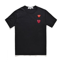 Camiseta Play Comme Des Garçons Black