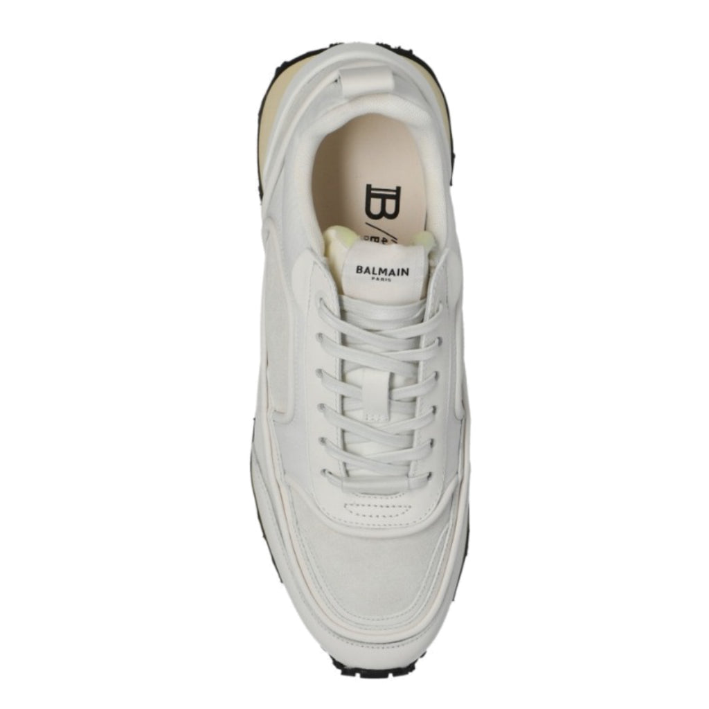 Pantofi Balmain B-Racer Sneaker Alb