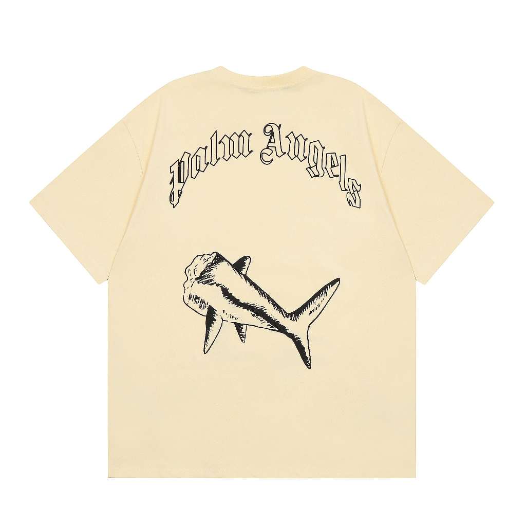 Camiseta Palm Angels Broken Shark Classic