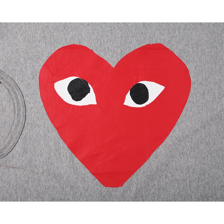 Camiseta Play Comme Des Garçons Gray