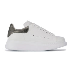 Tênis Alexander McQueen Casual Sneaker White & Silver