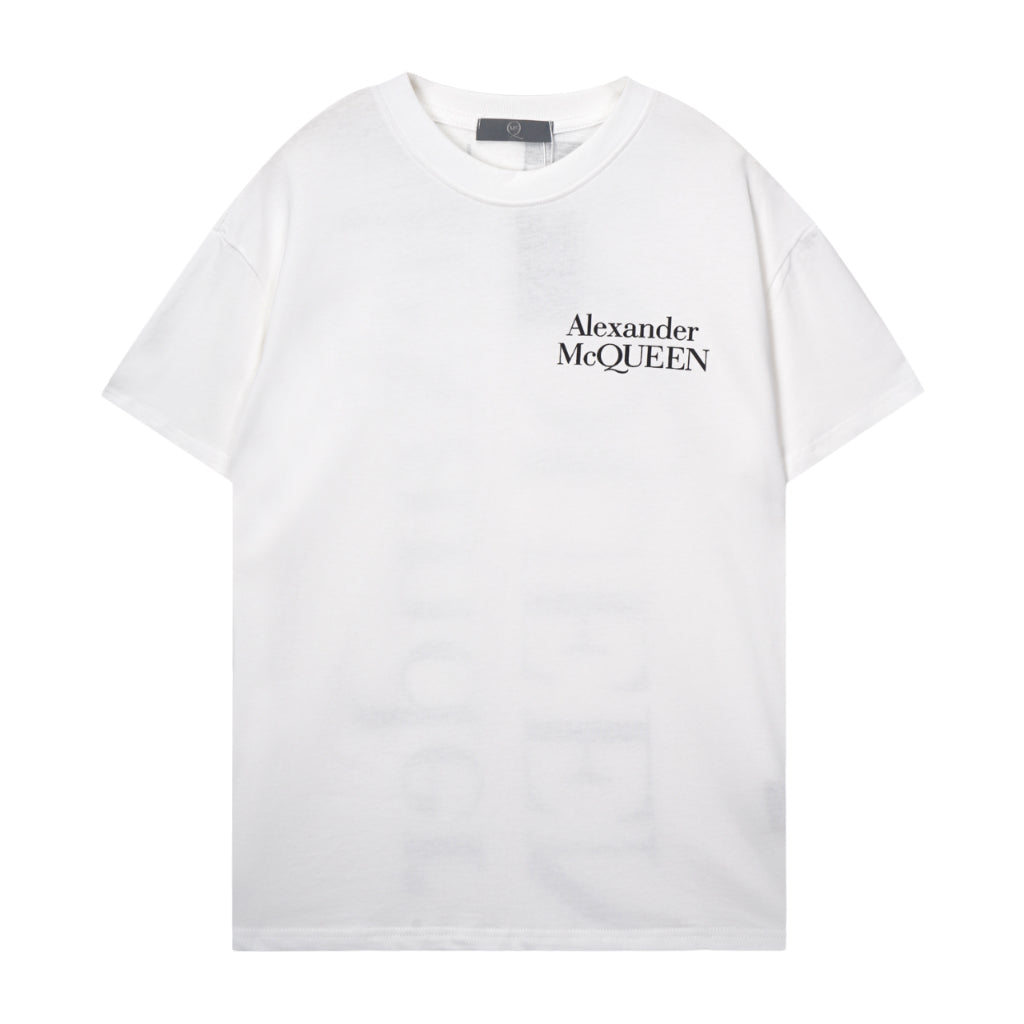 Tricou Alexander Mcqueen Logo Alb