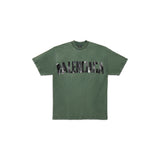 Tricou Balenciaga Tape Type Logo Verde