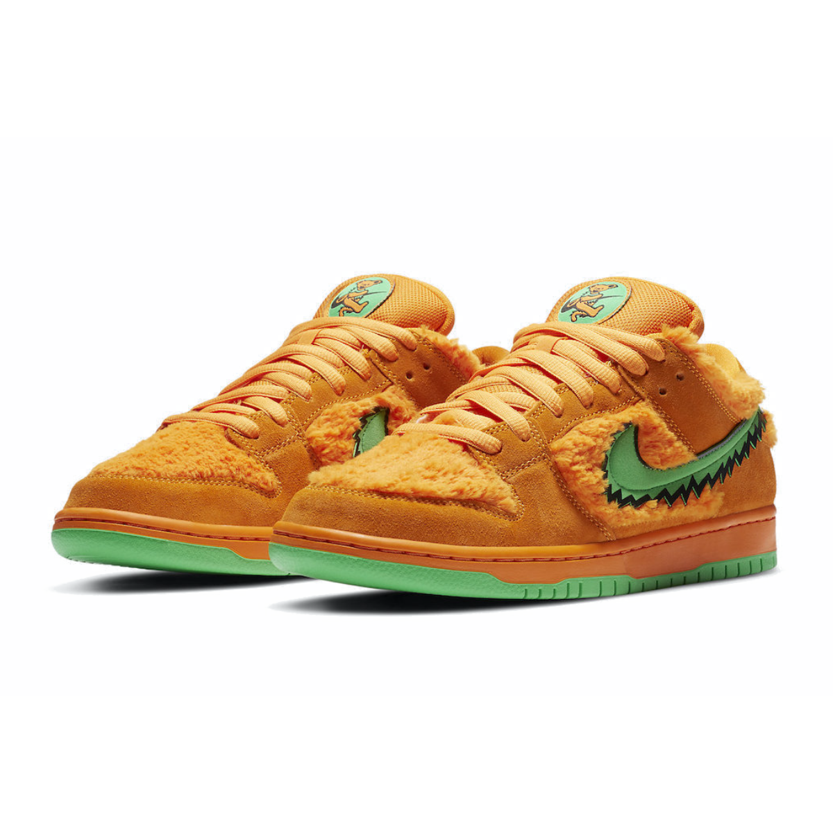 Nike SB Low Dunk '' Grateful Dead '' Laranja