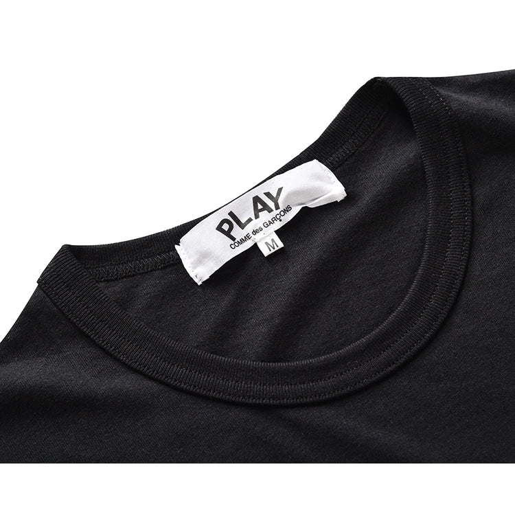 Camiseta Play Comme Des Garçons Black