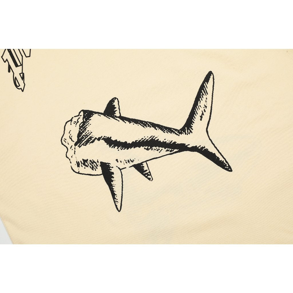 Camiseta Palm Angels Broken Shark Classic