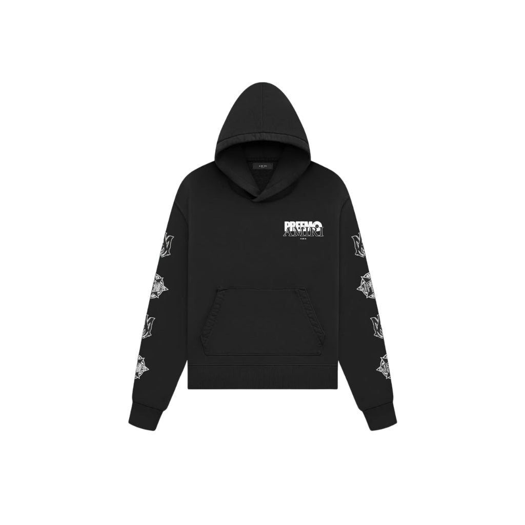 Bluză Amiri Moletom Premier Logobrand Full Black