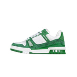 Pantofi Louis Vuitton Trainer Skater Sneaker Verde