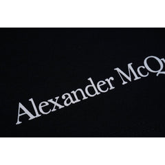 Tricou Alexander McQueen Obscured Skull Negru