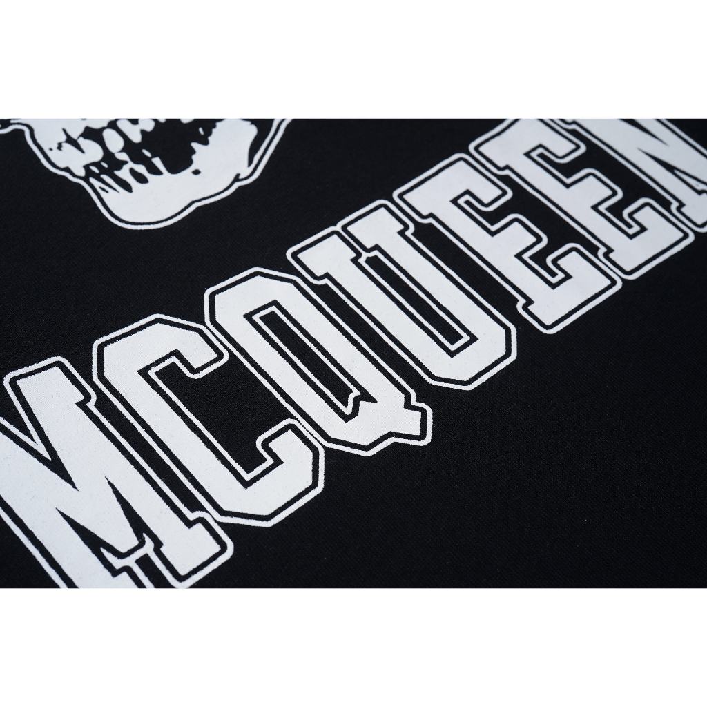 Tricou Alexander McQueen College Varsity Negru