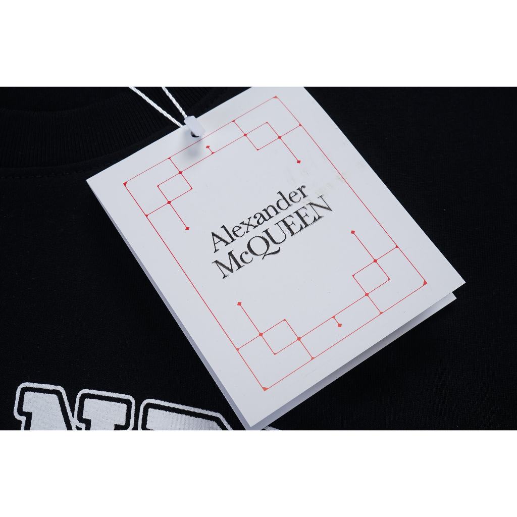 Tricou Alexander McQueen College Varsity Negru