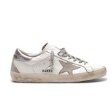 Pantofi Golden Goose Superstar Argintii