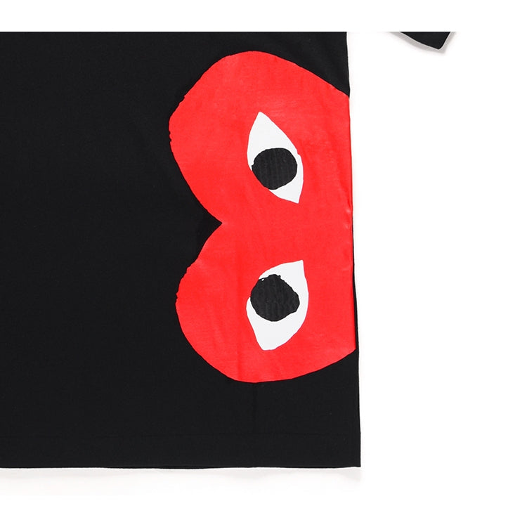 Camiseta Play Comme Des Garçons Black