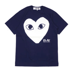 Camiseta Play Comme Des Garçons Blue