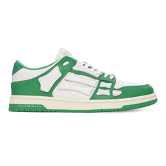 Tênis Amiri Skeleton Sneaker Low-Bot Green & White