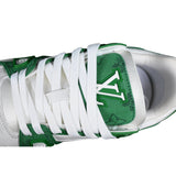 Pantofi Louis Vuitton Trainer Skater Sneaker Verde