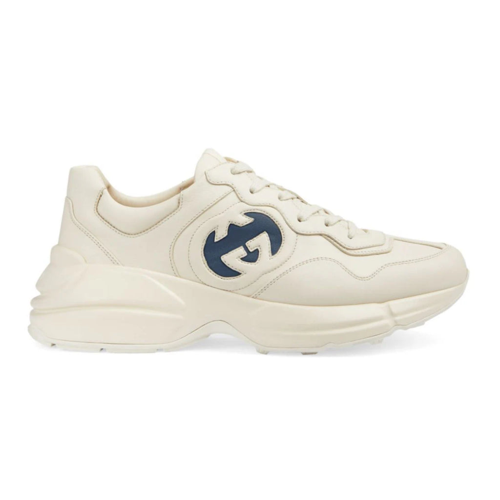 Tênis Gucci Rhython Logo Sneaker Cream