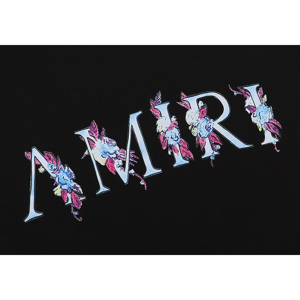 Tricou Amiri Floral Logo