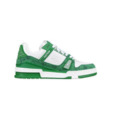 Pantofi Louis Vuitton Trainer Skater Sneaker Verde