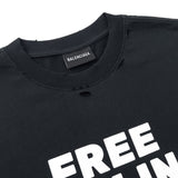 Tricou Balenciaga Styling Hotline Neagră