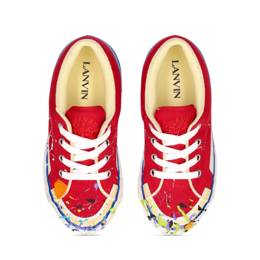 Tênis Lanvin Casual Vulcanized X Gallery Dept Paint